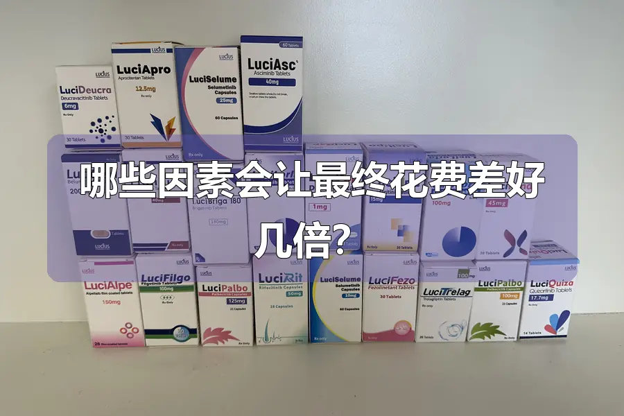 哪些因素会让最终花费差好几倍?